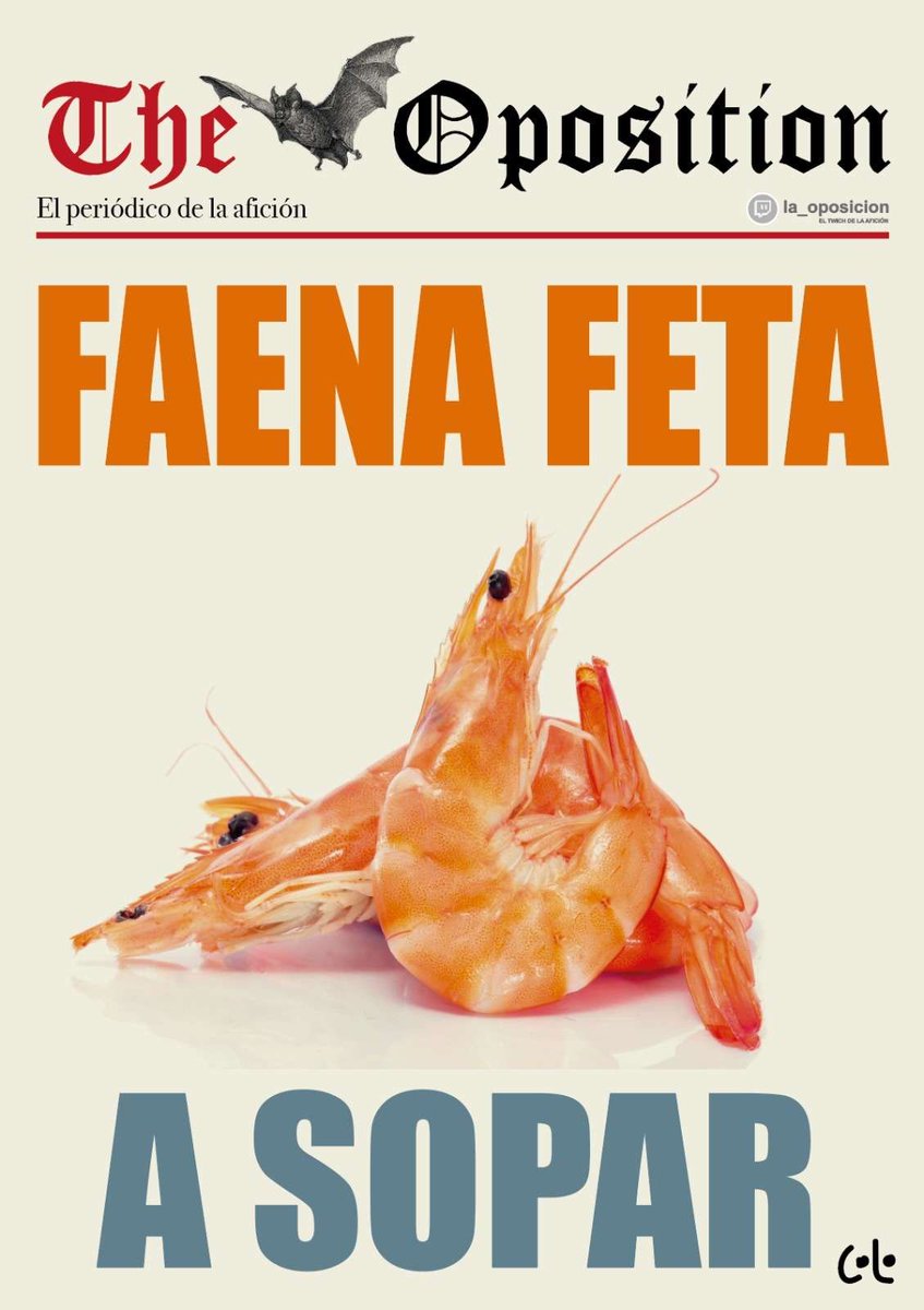 ECValencianista's tweet photo. Familia‼️
Os dejamos la portada de hoy🗞️🗞️🗞️
#FaenaFeta y #ASopar
#Portada
#ElPeriodicodelaAficion
#THEOPOSITIONPOST
#PortadaOposicion https://t.co/nD0TWUMttI