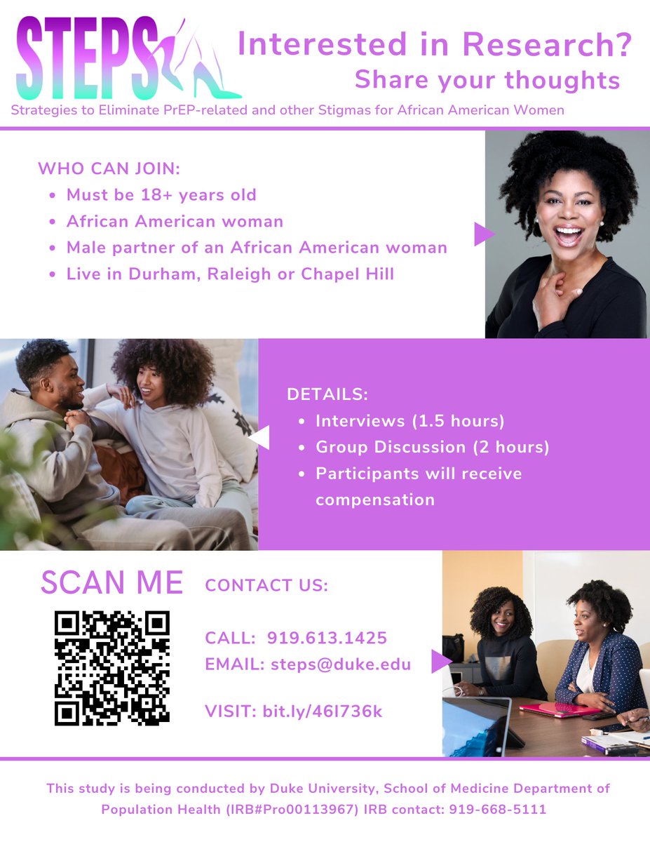 chealthc's tweet photo. Are you interested in research? Scan the QR code located on the flyer for more information! https://t.co/3LIScbc8HX
