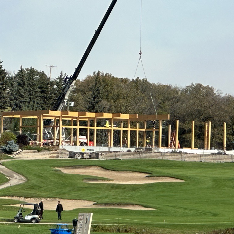 BlueprintThreD's tweet image. Exciting progress for @minnewastagolf new clubhouse 👏🙌 Can hardly wait for next summer ⛳🏌️‍♂️🏌️‍♀️ #golfminnewasta #newclubhouse #excitingprogress #summer2024 #golfcourse #golfing