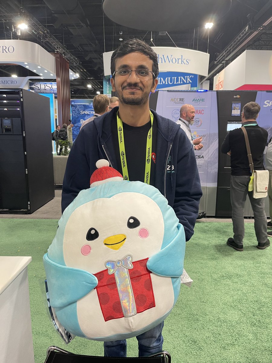 AtipaMtech's tweet photo. Congratulations to our first winner at #sc23 Make sure to stop by booth 1243 for your chance to win! https://t.co/P6EUNIxloG