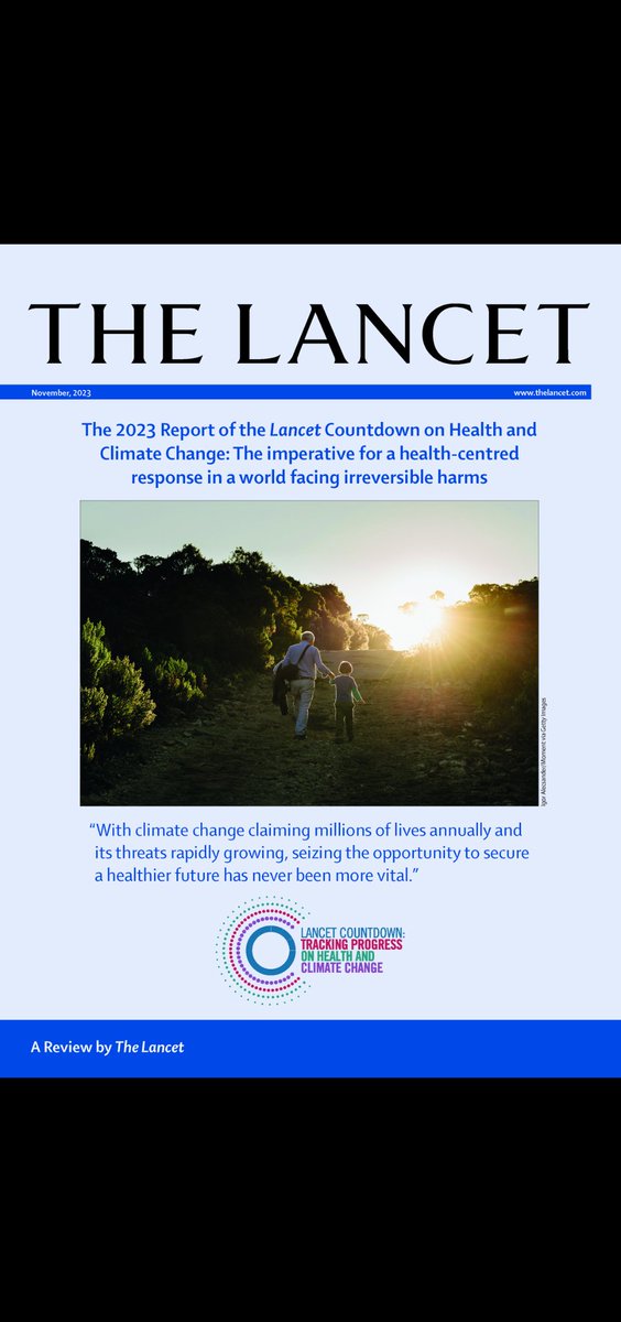 The #ClimateEmergency is real. The human impacts are alarming. But the health message is one of HOPE. We as health professionals can lead the way in communicating the health benefits of climate action to our patients and the public.