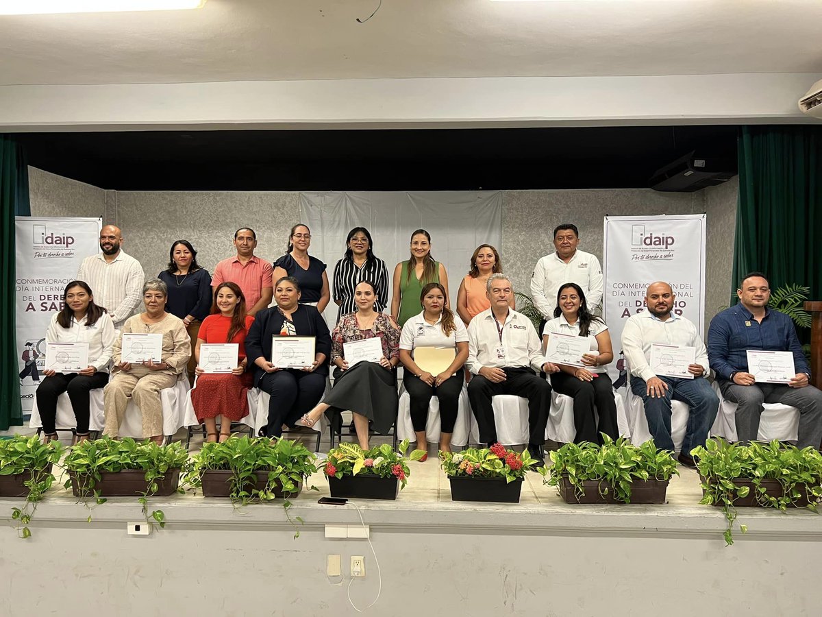 La Doctora Rosaura Villanueva Arzápalo, Fiscal Anticorrupción de Quintana Roo y Presidenta de la Conafa, participó como ponente en la Conmemoración del Día Internacional del “Derecho a Saber”, una actividad impulsada por el IDAIPQROO.
Más información:
feccqroo.gob.mx/index.php/noti…