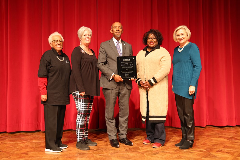 CumberlandCoSch's tweet photo. CCS proudly announces that our superintendent, Dr. Marvin Connelly, Jr., has been honored as the 2024 A. Craig Phillips NC Superintendent of the Year. 🏆 Learn more about this prestigious accolade that recognizes his outstanding leadership at: https://t.co/gYFU4bxKGX. https://t.co/acGo6rGthN