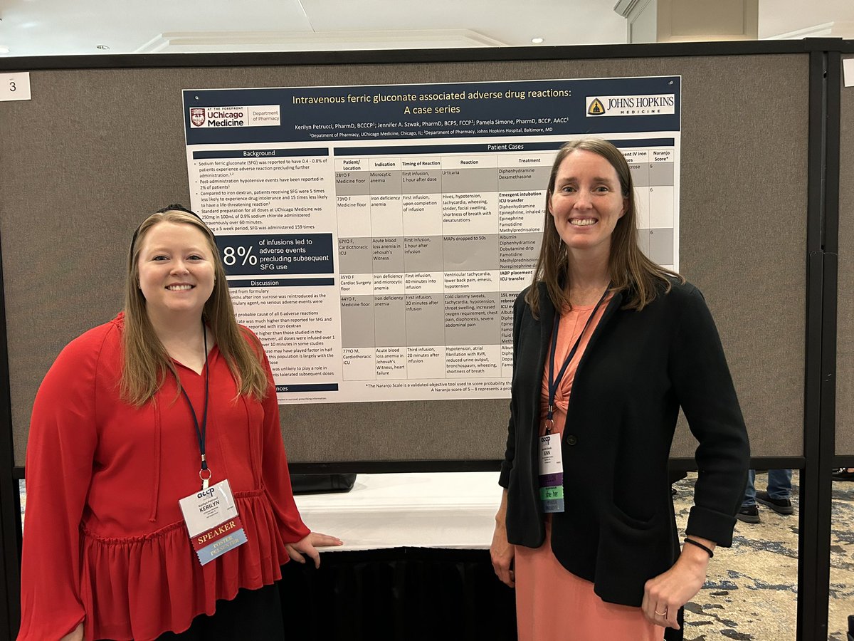 Kerilyn Petrucci (@kp_pharmd) on Twitter photo And that’s a wrap on #ACCPAM23! Grateful to the <a href="/AccpPeriopPRN/">ACCP PERIOP PRN</a> for inviting me to speak at the focus session along side a group of rockstar pharmacists!
<a href="/UChicagoMedRx/">UChicago Medicine Pharmacy Residency Programs</a> And that’s a wrap on #ACCPAM23! Grateful to the <a href="/AccpPeriopPRN/">ACCP PERIOP PRN</a> for inviting me to speak at the focus session along side a group of rockstar pharmacists!
<a href="/UChicagoMedRx/">UChicago Medicine Pharmacy Residency Programs</a>
