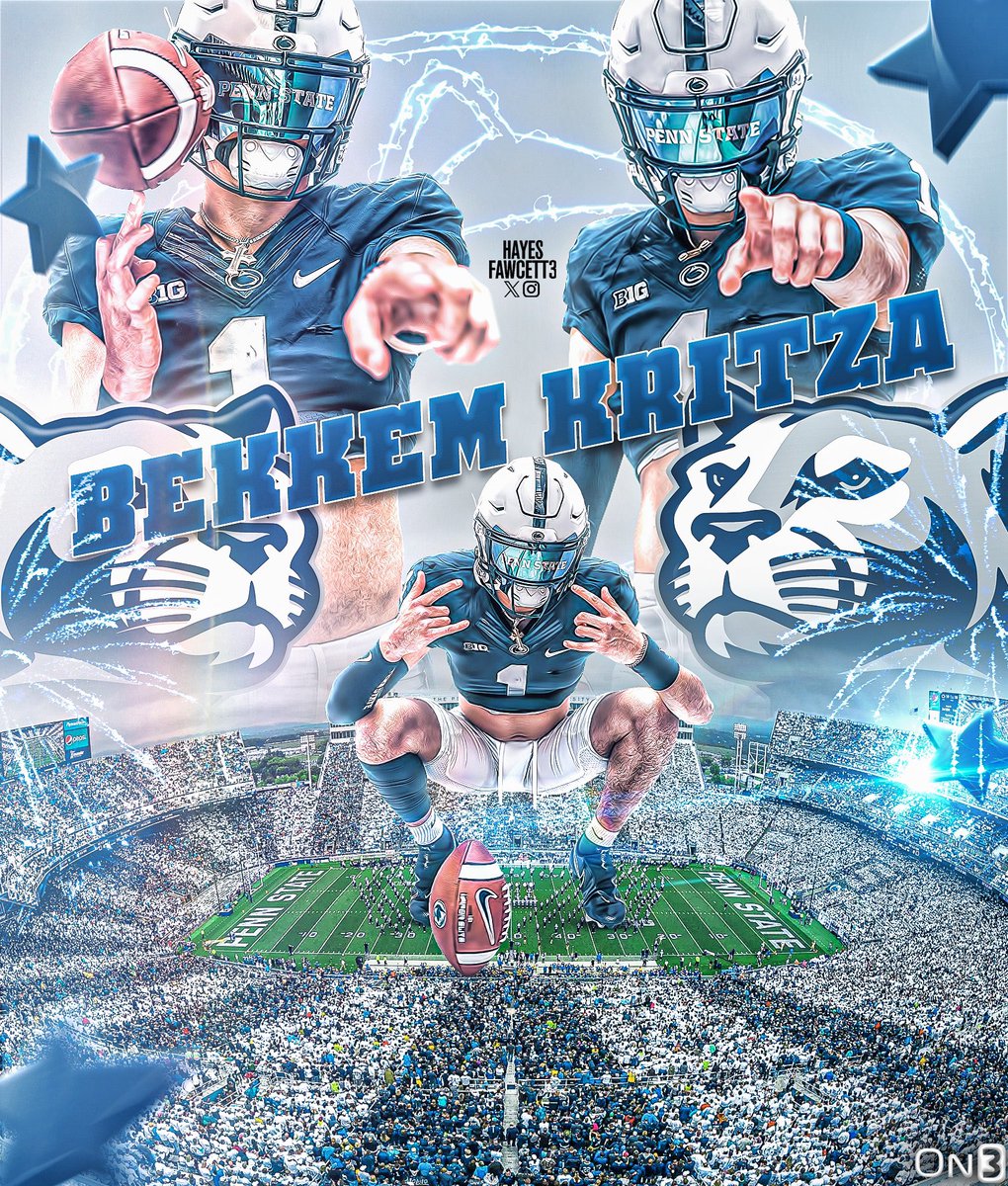 BREAKING: Class of 2025 QB Bekkem Kritza has Committed to Penn State! The 6’5 190 QB from Boulder, CO chose the Nittany Lions over Washington, Miami, & Texas A&M “I’m home 🏠 I’m locked in & can’t wait to put on a show for the best fans & atmosphere in college football.”…