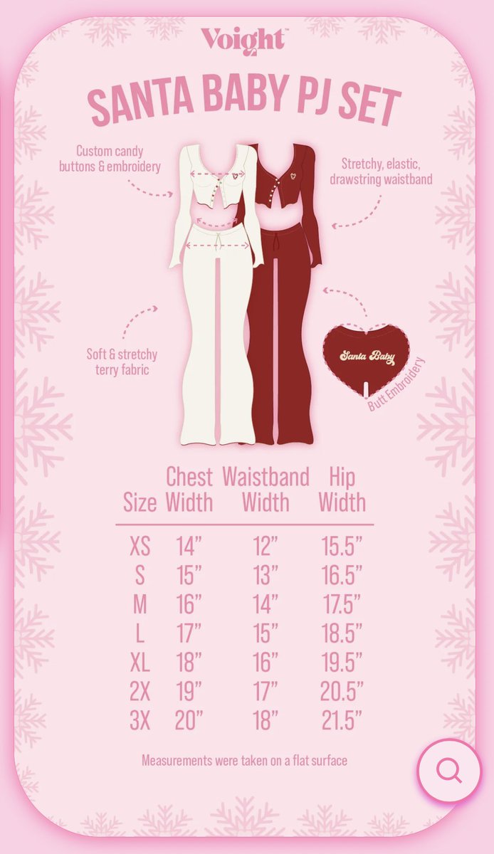 VoightSizes's tweet image. 💗❄️holiday collection❄️💗
