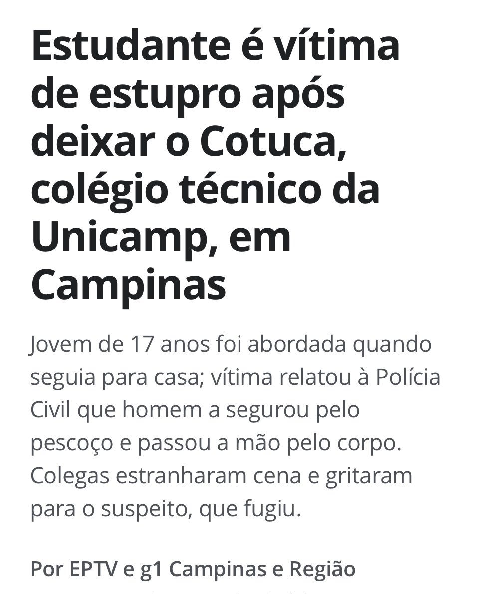 A negligência em um colégio de prestígio em Campinas, é revoltante para os alunos. Rachaduras, vazamentos e o caso de uma adolescente vítima de estupro ao voltar para casa destacam a falta de cuidado com a segurança e o ambiente escolar.