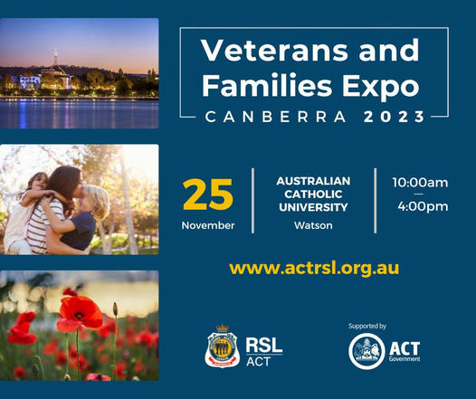 You're invited to the inaugural Veterans and Families Expo.  Aimed at improving the wellbeing of Defence families, this FREE event links our community with local services across education, health, employment, finance, and social/community.
Learn more: bit.ly/3MC4YRP