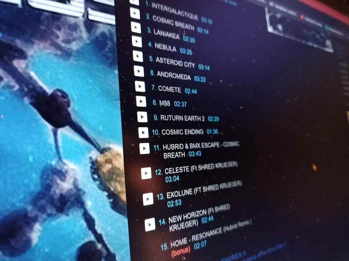 HubridDarksynth's tweet image. 📷COSMIC MEMORIES III
18/11/2023 ... 15 Tracks ✨
#Chillsynth #retrowave #spacesynth #chillwavemusic #spacemusic #synthwave #starfieldmusic #chillwave #chillvibes #vaporwave