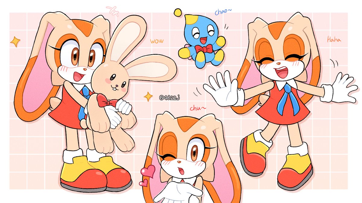 snc_4622j's tweet photo. Cream The Rabbit~🐰🧡 https://t.co/6lqpgEvoSG