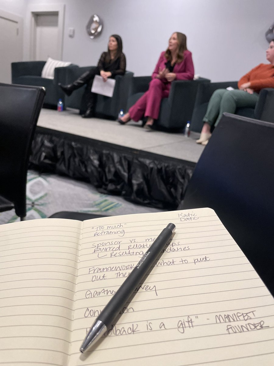 What a fantastic start to the Women in Supply Chain Forum! Thank you to all the ladies for sharing your thoughts 💗 #womeninsupplychainforum