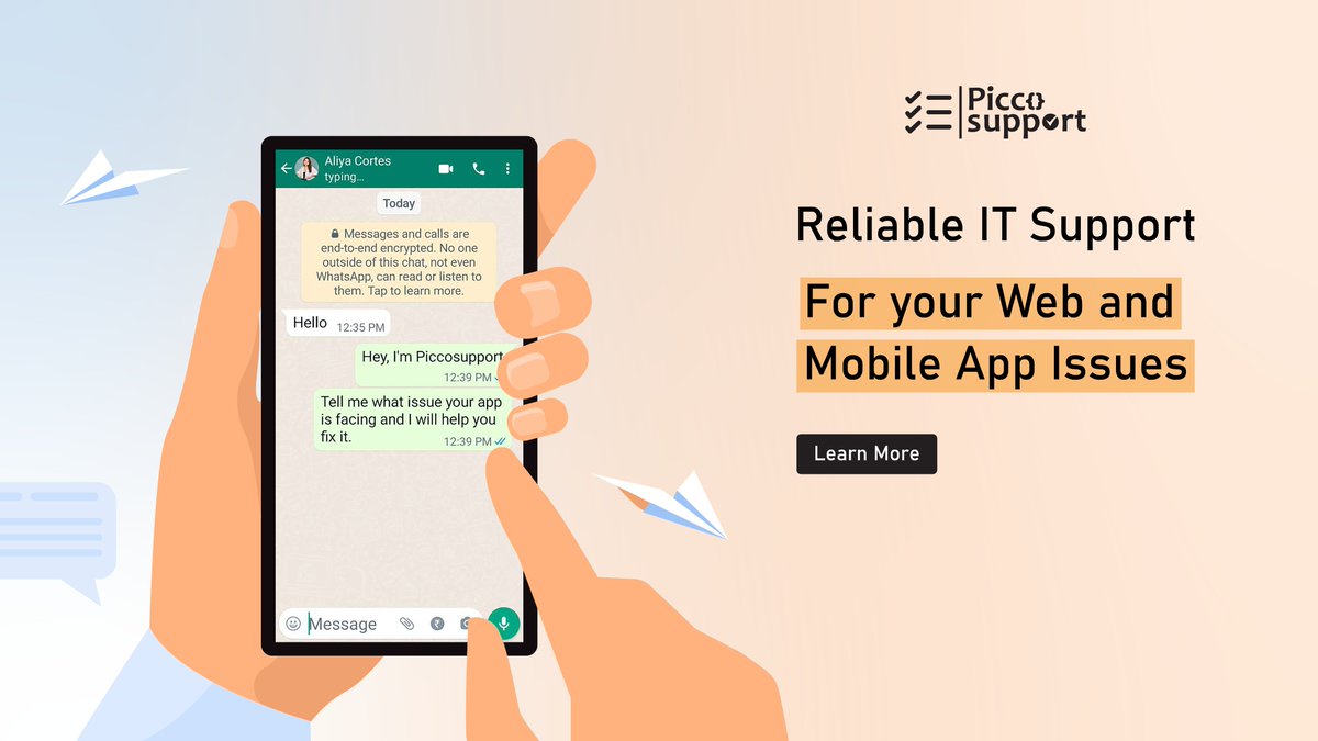 piccosupport's tweet image. Elevate your #app_development experience with #Piccosupport – where challenges meet solutions, innovation knows no bounds
✅ Comprehensive Support
✅ Cloud Migration Expertise
✅ #nodejs and #PHP Mastery
✅ Swift solutions for CORS errors
✅ Cross-Browser Compatibility Assurance