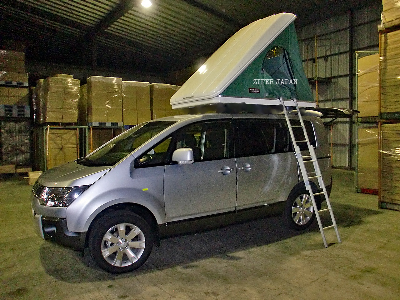 【Rene】　直接引取限定（滋賀県）ルーフテント　コロンブス　ミディアム コロンブス・ヴァリアント・ミディアム ルーフテント AUTO HOME 新品