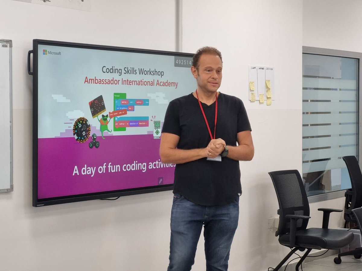 AIADubai's tweet photo. 🚀 Yesterday was a blast! 🚀

Our students embarked on an incredible coding and tech journey, through an awesome collaboration with Microsoft, all thanks to the incredible initiative of Mr. Garrana, one of our awesome parents! 🌟

#AIADubai #AIACommunity #TechAdventure https://t.co/A0su36jZUa