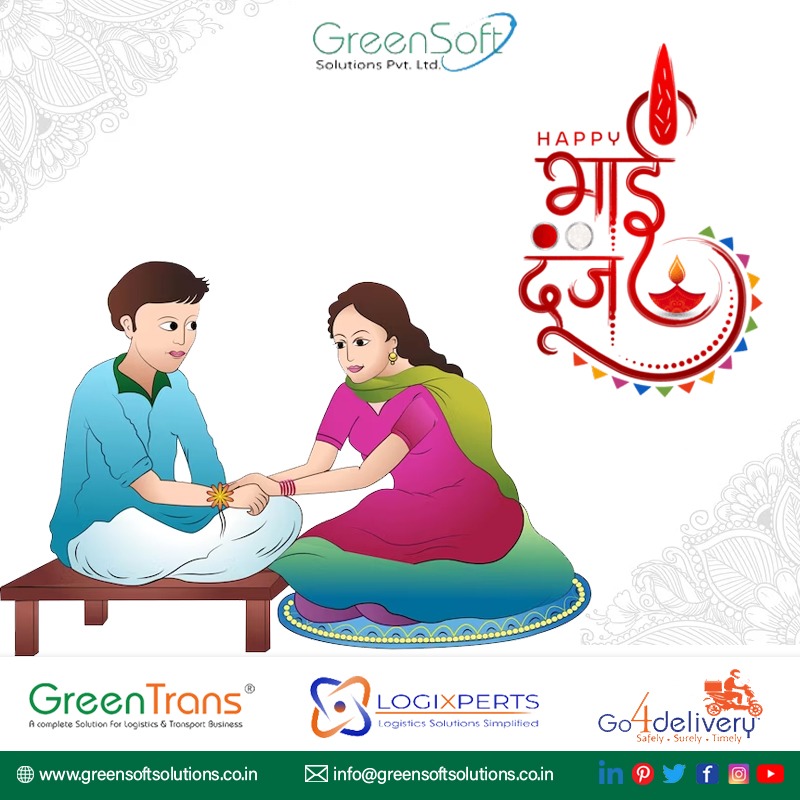 TMS_Logixperts's tweet image. LogiXperts wishes you Happy Bhai Dooj😊
For more details contact us at @ +91-9811252119,9958840764, or visit here: logixperts.com
#Software #Logistics #bhaitooj #festivalcelebration #festival #bhai #lovelyrelation #bhaitoojvibes #bhaitoojjoy