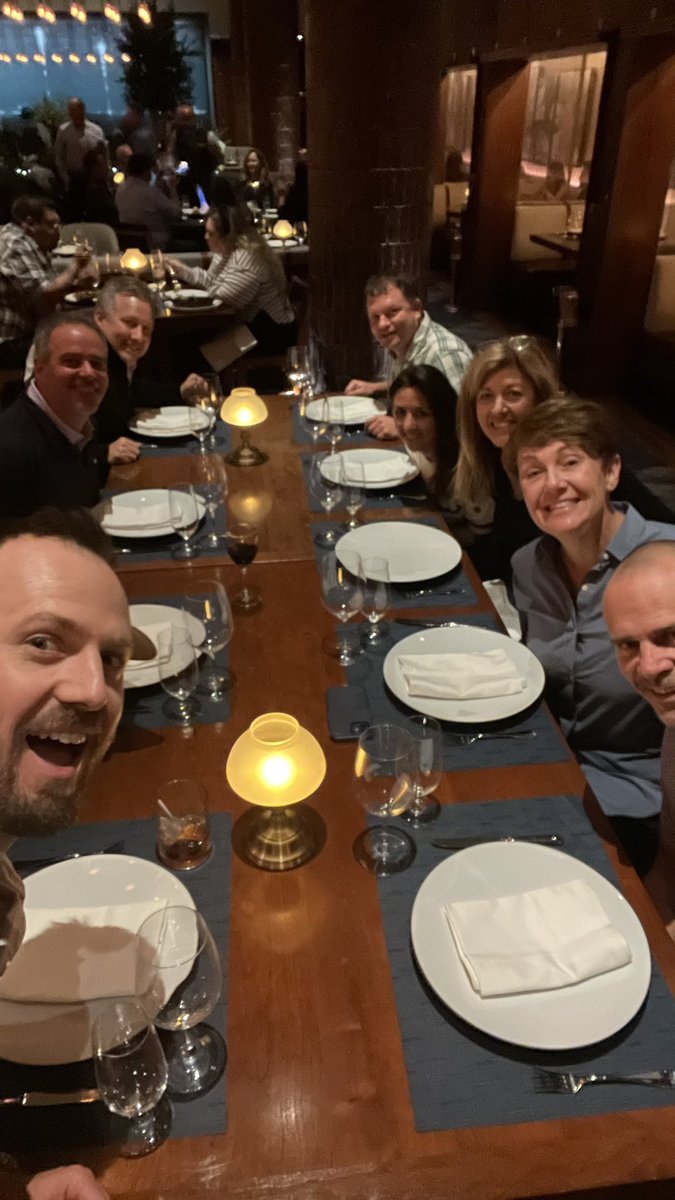 LukeJordanEAVI's tweet image. Nothing better than dinner with this crew! #AVtweeps @commintegrator #TotalTech23
