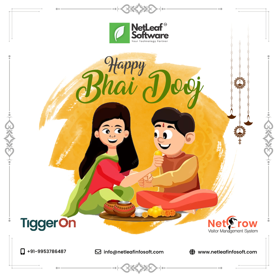 NetleafS's tweet photo. Celebrating the bond of love and laughter on this special day of #bhaidooj. Cheers to #Siblingship! https://t.co/SKtNKoofx6