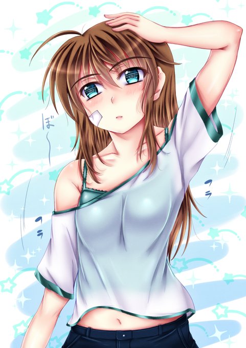 なんとなく寝起きのフーカを描きました～ 