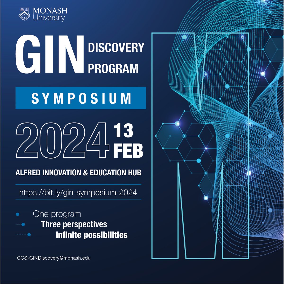 📅 Save the Date! Exciting news – the GIN Program Symposium 2024 is set for February 13th! ✨ Join us for a day of illuminating talks, insightful posters, and a symposium dinner. Stay tuned for updates on our stellar lineup, including national and international speakers! 🌐