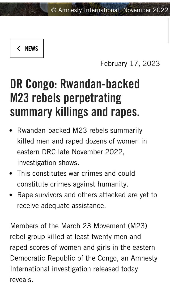 END70's tweet image. You have all these reports but yet we all know you work for corporations to plunder and kill in DRC. research #Mappingreport
