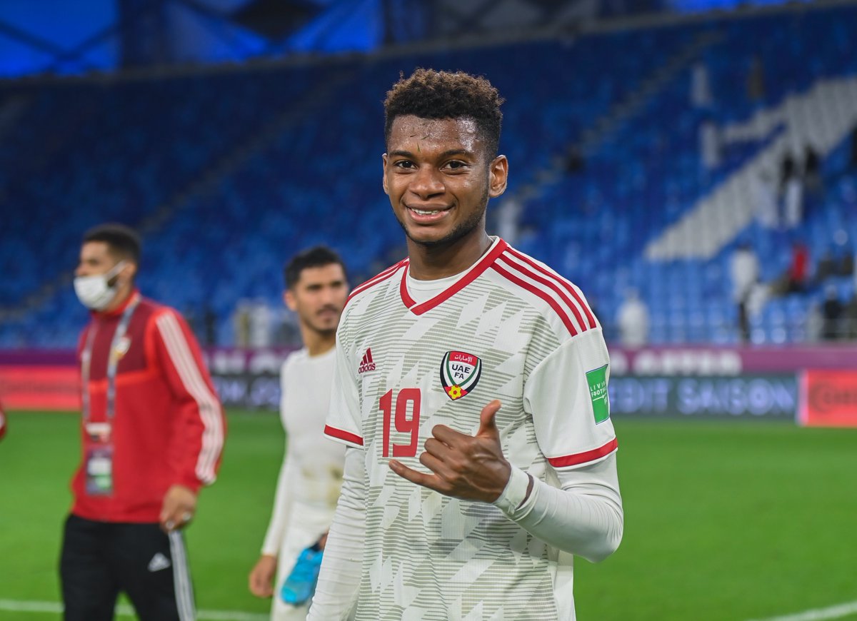 _JMcAuley's tweet photo. 'There's no feeling that will equal helping your country reach the big stages, especially World Cup. Since I was a kid I was dreaming of this.'

Spoke with @Ya10jr, now one of #UAE standouts, on #AsianQualifiers, Paulo Bento, &amp; the road to 2026 #WorldCup: https://t.co/Rlvxd47LzI https://t.co/CO6PrOHySN