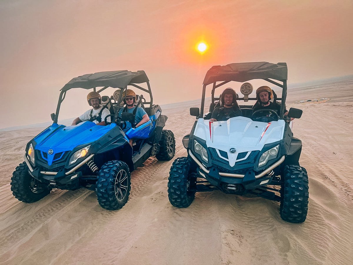Have some fun for the crew in the desert of Qatar with CFMOTO side by side☀️🤟🏼 

#ExperienceMoreTogether #MoreFun #CFMOTOpower #CFMOTO #Moto3 #onefamily #Motorcycle #Racing #Qatar #Doha #losailcircuit