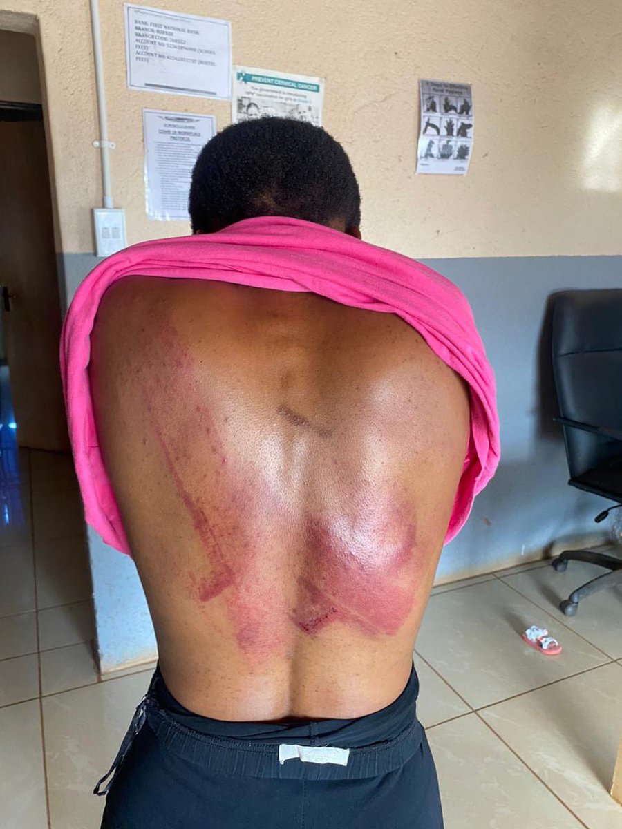 yabaleftonline's tweet photo. Female student brutally flogged by school resident pastor for being late to Sunday church service https://t.co/hGFhpmYf1h