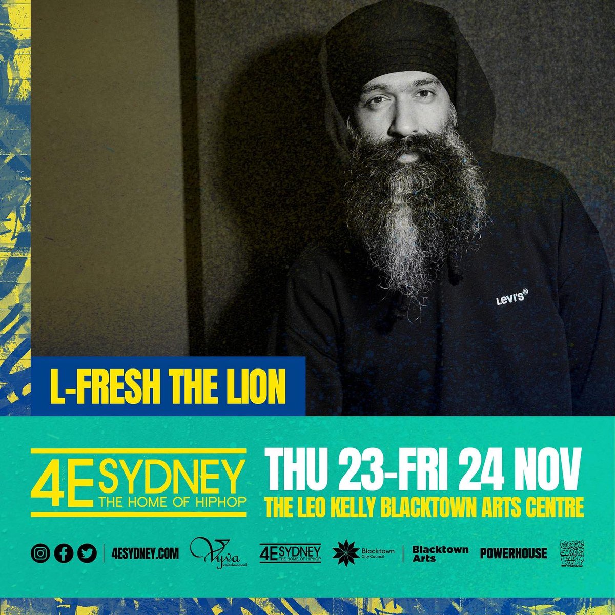 LFRESHTHELION's tweet photo. @4ESydney kicks off next week Thurs + Fri with the conference, Sat with the festival. I’ll be at the conference and performing at the festival this year. 

Go to https://t.co/B59s9uzjf8 for more info + tickets. https://t.co/neRSpGk07B