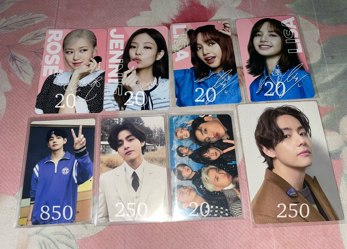 💗> wts lfb ph onhand

— bts &amp; blackpink assorted photocards 

%🌷,,,,, prices in the pic
%🌷,,,,, comment mine or dm to claim
%🌷,,,,, rcbyt vergaphanie.carrd.co
%🌷 help rt TT

#  oreo jennie lisa rose we photofolio fofo nrpc membership army box dfesta dicon ot7