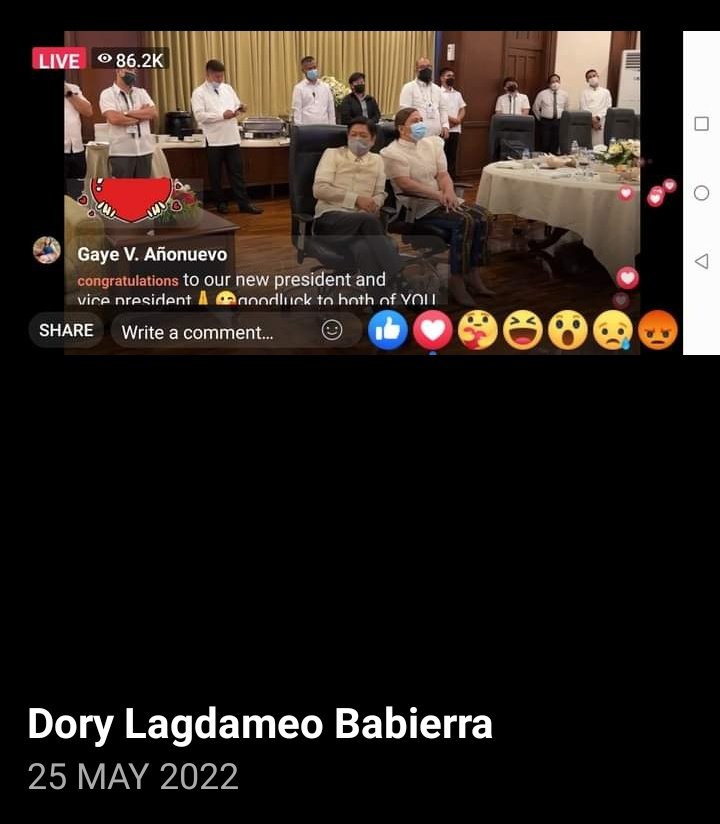 Everybody sing!!
Ang saya saya
BalikTanaw
Gumising na 

MAUNLAD NA PILIPINAS
#PBBMBestLeader