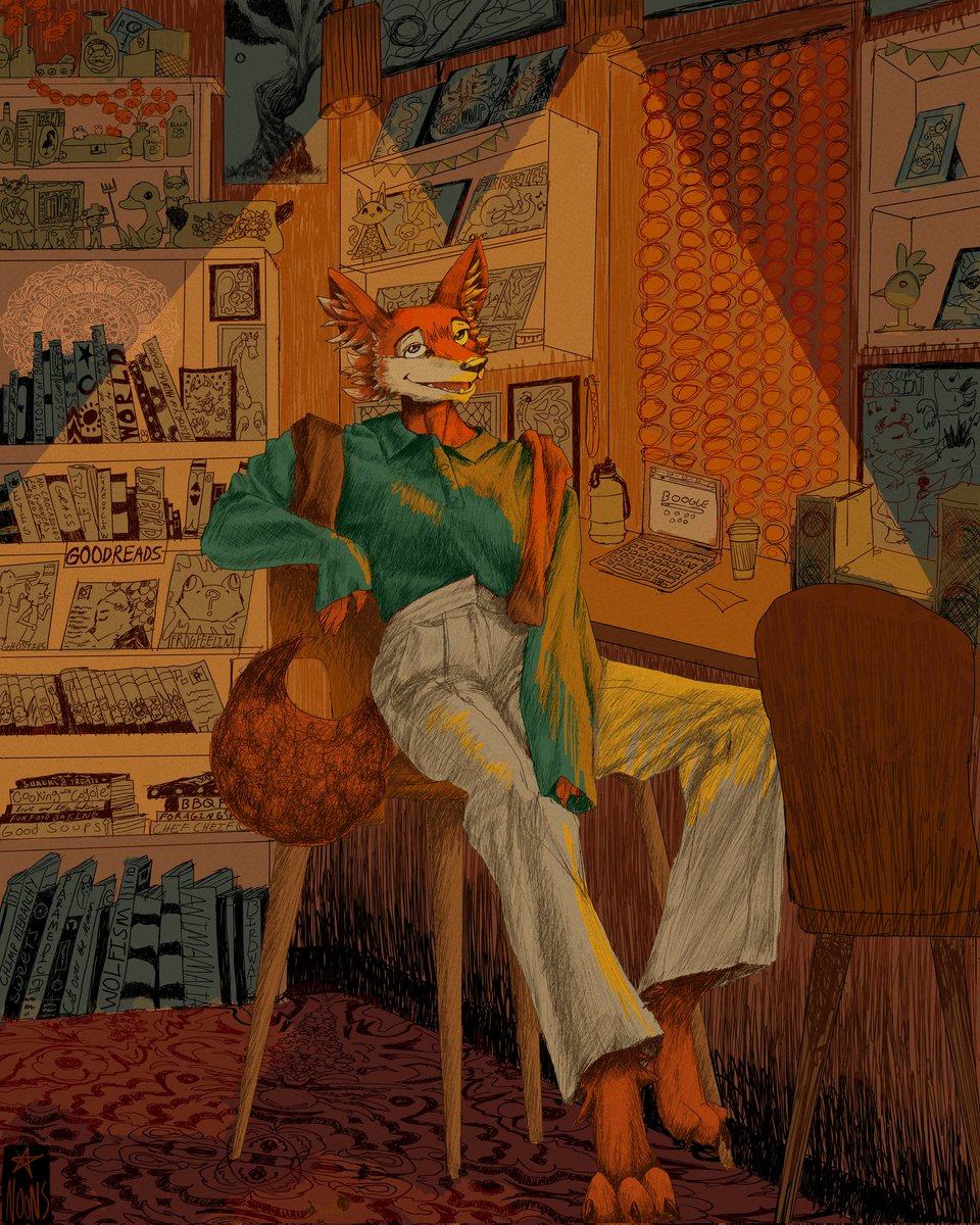 xnoons's tweet photo. cozy funky cafe ☕️ 💫
#furry #anthro #furryartist #furryfandom #furryart https://t.co/ag3hGgRT3I