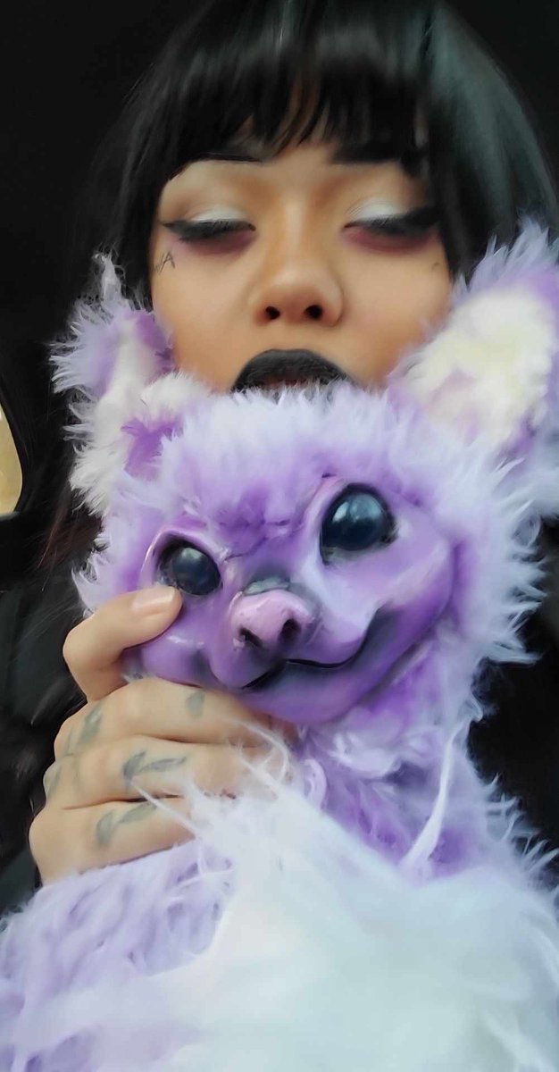 MediaCooked's tweet photo. Goth girls love Zombunny. #Gothgirl #Zombunny #puppet #horror https://t.co/GWynsSB3v3