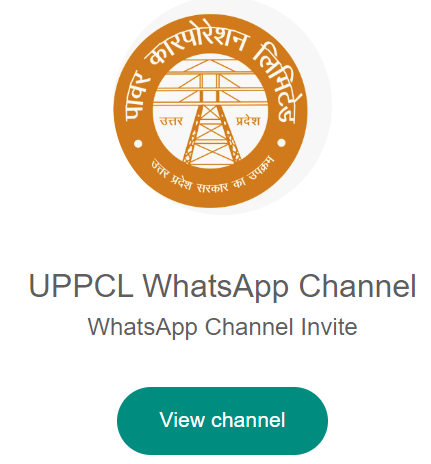 बेहतर सेवा के लिए बिजली विभाग अब WhatsApp channel पर भी ! विभाग से जुड़ी सभी सेवाओं व योजनाओं की जानकारियां प्राप्त करने के लिए हमारे official WhatsApp channel से जुड़ें। चैनल से जुड़ने के लिए दिए गए लिंक पर जाएं व follow पर tap करें । whatsapp.com/channel/0029Va… @aksharmaBharat