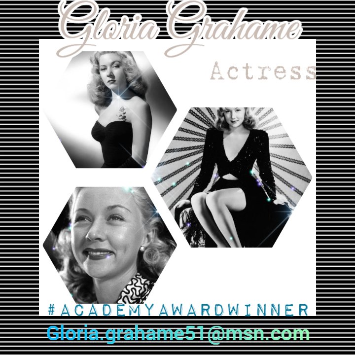 #mhiceleb #beauty #meauxment of the #day 
@GloriaGrahame1 #actress #vintagecinema #hollywood 
gloria.grahame51@msn.com