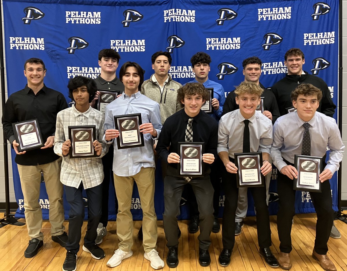 phspythons's tweet photo. Pelham High celebrates a fantastic Fall Sports Season at it's seasonal awards night. Great job Pythons!#ProudAD https://t.co/3GMLkVKxt0