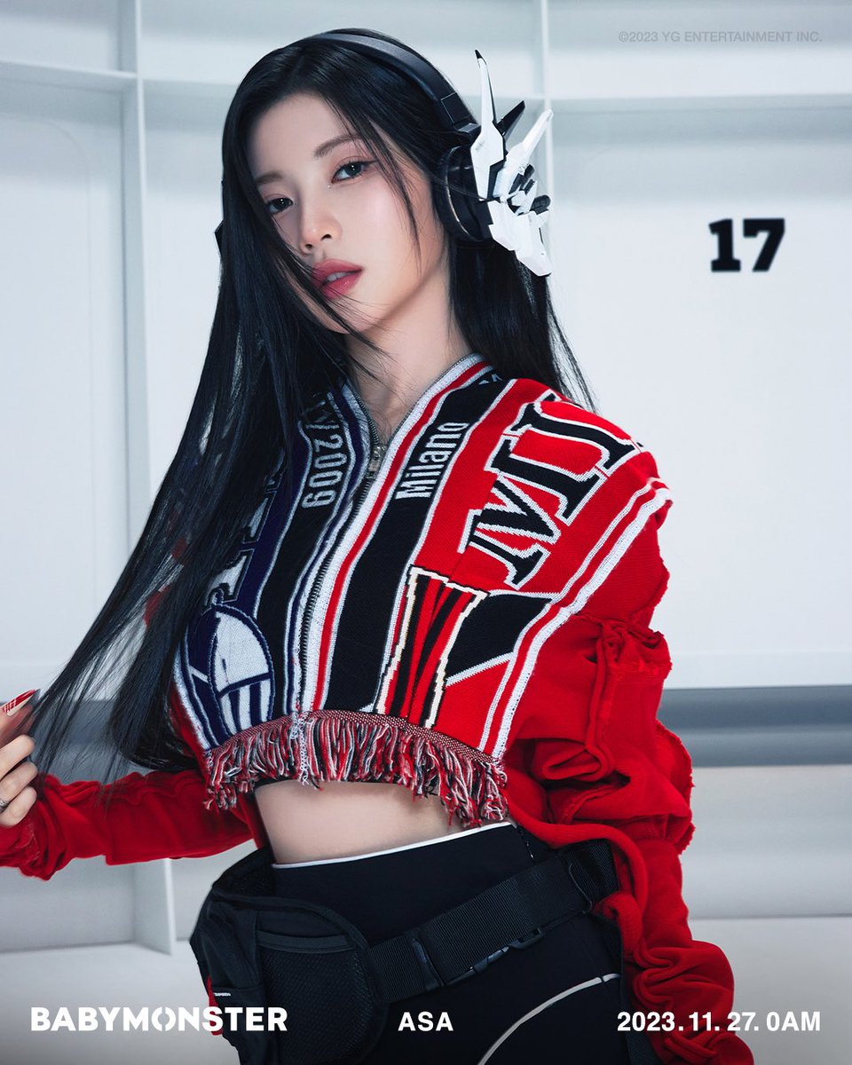 babymonster アサ　ASA 中国ポップアップ　買い上げ　トレカ BABYMONSTER ASAに一問一答！ | Numero TOKYO