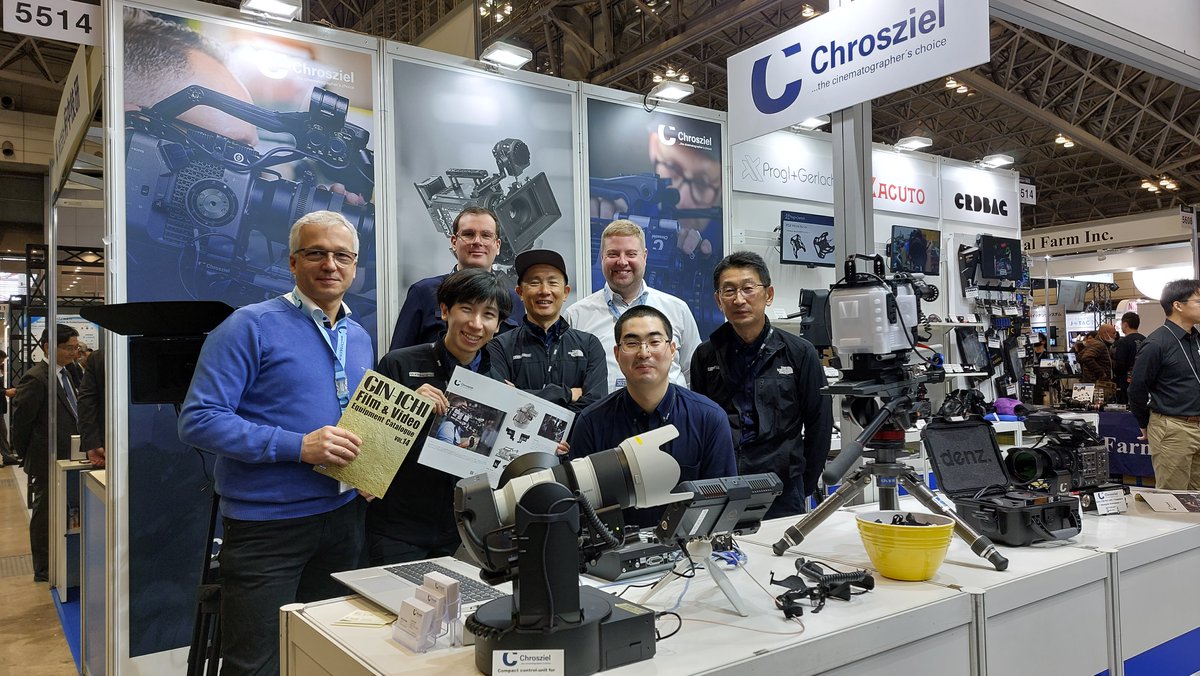 Inter BEE 2023 is officially underway, and Chrosziel is thrilled to be represented at booth 5514 of our longstanding partner, GIN-ICHI. Swing by to experience our innovative products – we can't wait to share our passion with you! #InterBee2023 #Chrosziel #GINICHI #Sony