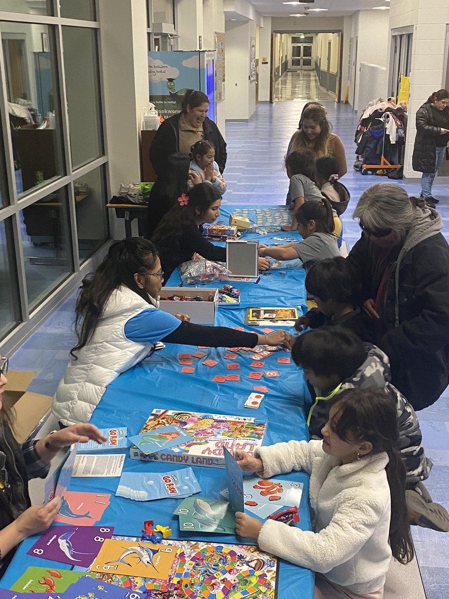 WapatoSD's tweet photo. #SimcoeSuperPups Family SEL game night is going off! Come down and see us! https://t.co/5SlxIR7FY6