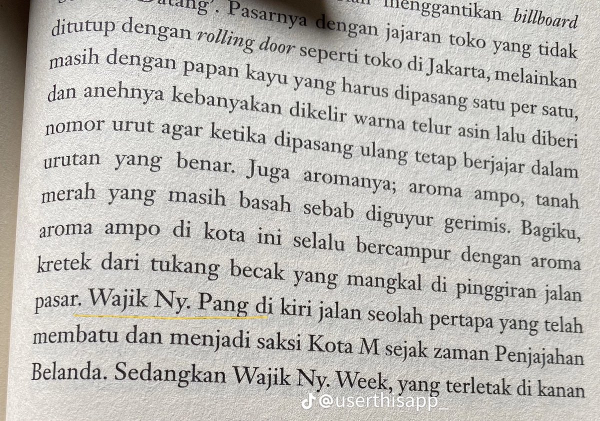 Misteri kota M di gadis kretek udah ketemu. 

Bangga sebagai warga kota M.