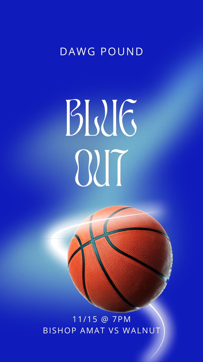DAWG POUND is back for Basketball Season🏀 Support our Basketball Team at tomorrow’s game💙👀 #bishopamat #steadfastloyalandtrue #amatnation