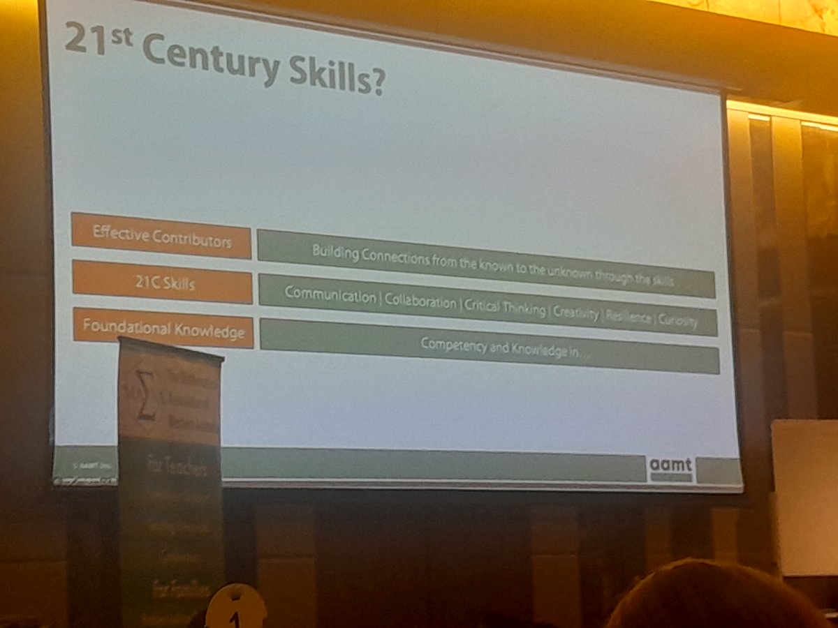 Thanks to Allan Dougan from <a href="/aamtinc/">AAMT</a> for presenting at #mawacon2023. We can't have "21st Century Skills" without development of foundational skills and knowledge as a base. This leads perfectly into my presentation which explains how we can build those skills!