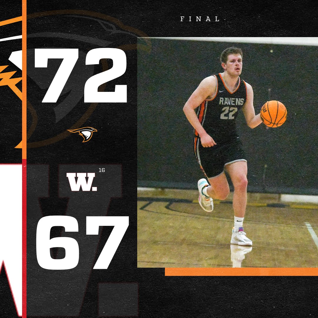 AthleticsAU's tweet photo. RAVENS WIN!! RAVENS WIN!! @AURavensMBB takes down #16 Wabash Little Giants!! The Ravens were led by Elijah Mattingly, who recorded his second straight double-double (11 points and 11 Rebounds), and Bryson Huckeby with 16 points. #SoarRavensSoar #GBGR https://t.co/F0QsgU1B0j