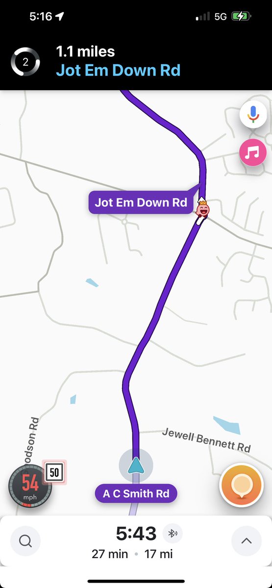 “What do you want to call this road, sir? If you can’t think of anything, I have a few ideas…”
“Jot ‘em down.”
“Yessir!”