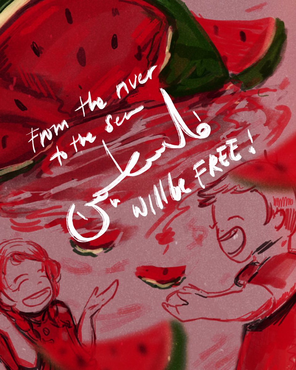 tuzzatuza's tweet image. from the river to the sea 🇵🇸 🍉 ☝️