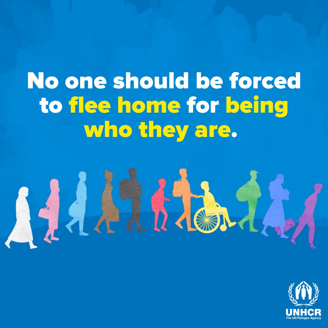 Everyone has the right to seek safety when their lives are at risk. We call on all countries to ensure they keep their doors open for LGBTIQ+ people in need of international protection.