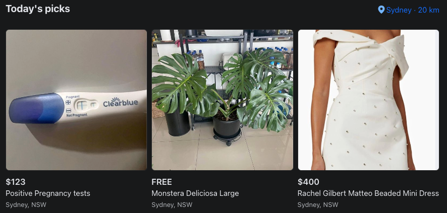 facebook thinks I'm a cute psycho that likes plants
