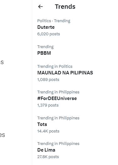 We are now trending guys! More tweets, sana lumabas yung hashtag natin.

MAUNLAD NA PILIPINAS
#PBBMBestLeader