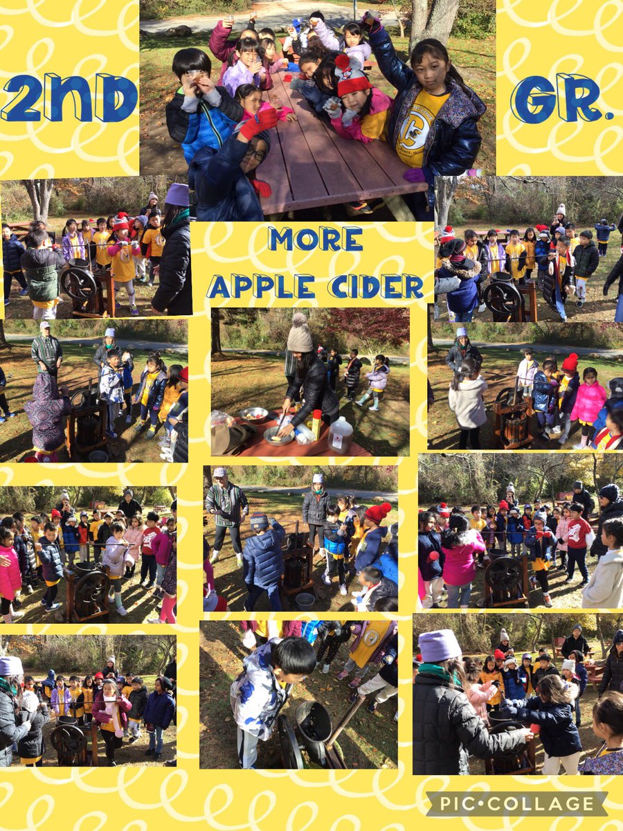 CarolynKorrow's tweet image. Mrs. Korrow’s kiddos loved making and tasting their apple cider at Brookville Outdoor Education Center! Delicious! @JSapK12 #cantiague