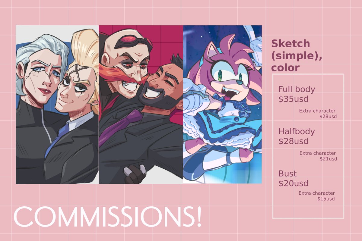lyovpple's tweet image. Hi, I have open commissions!
If you are interested or have any questions, feel free to send DM
--------
Please read the T&C in comments!