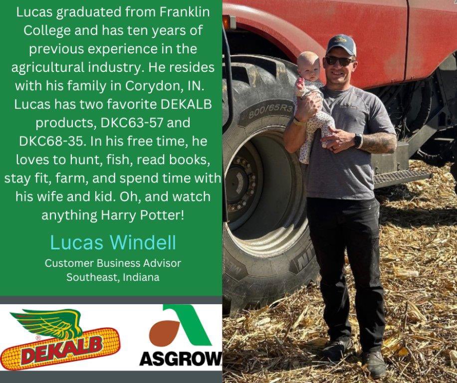 It’s been a while since we’ve had a #TeamMemberTuesday but we’re excited to announce that our team has a new member! 😁

Meet and welcome, Lucas Windell! 👋🏻⤵️

#SeedsThatSuceed #WinningHasRoots #BayerUp